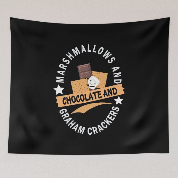 Item preview, Smores marshmallows and graham crackers shirts gifts and products designed and sold by glitchman2.