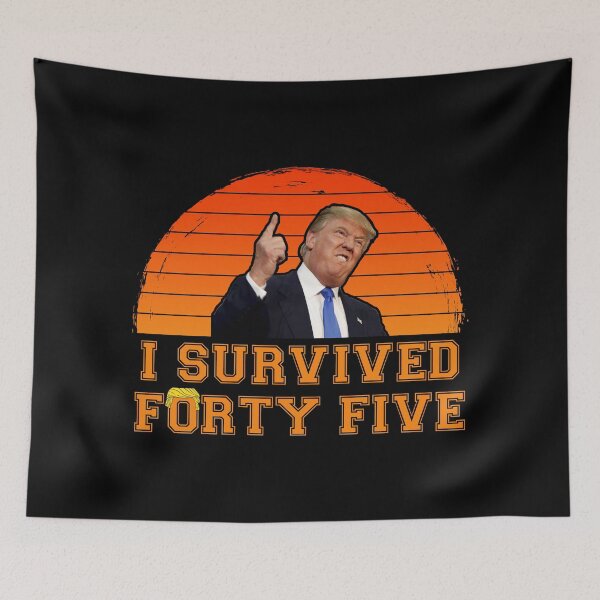 Item preview, I SURVIVED 45 designed and sold by TekknoOutfits.