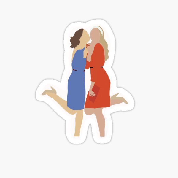 Blair Waldorf and Serena Van Der Woodsen Sticker