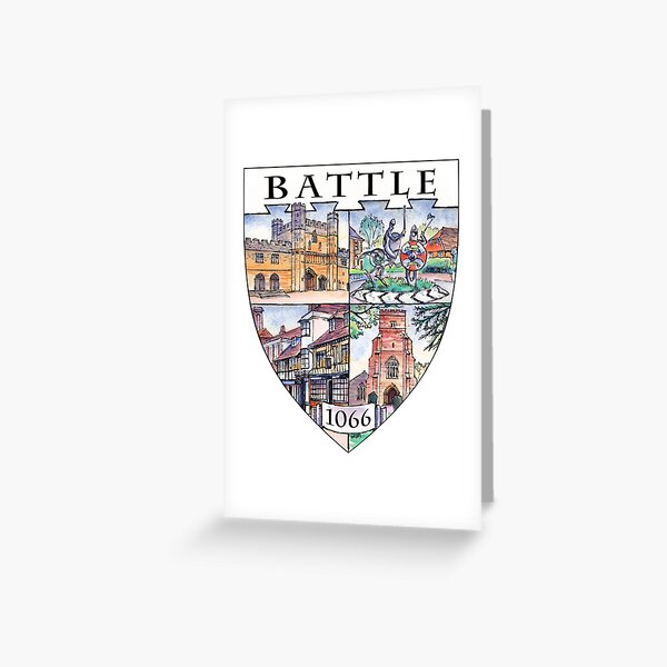 Battle 1066 Greeting Card