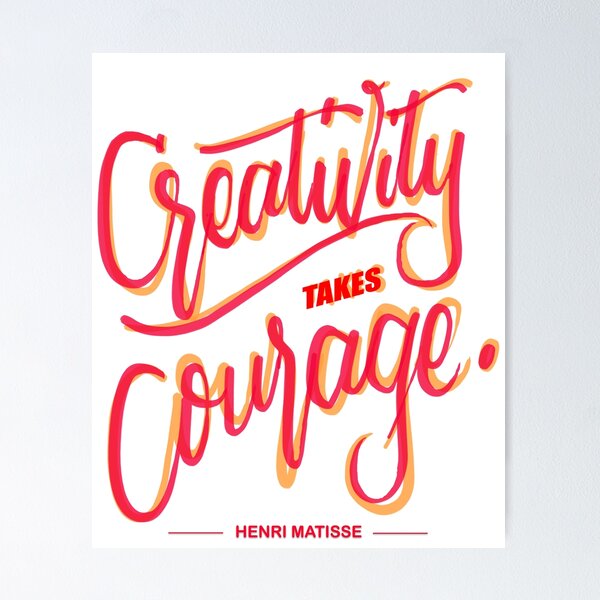 Item preview, Creativity Takes Courage designed and sold by Habib Ilmi Izzul Haq Zen.