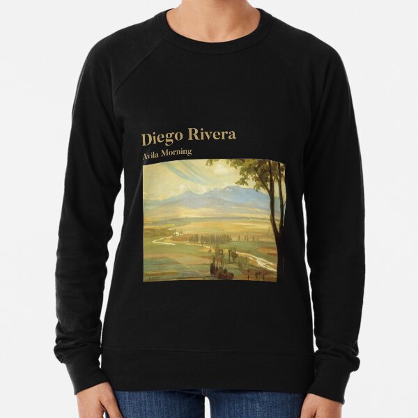 Diego Rivera - Avila Morning 1908 Lightweight Sweatshirt