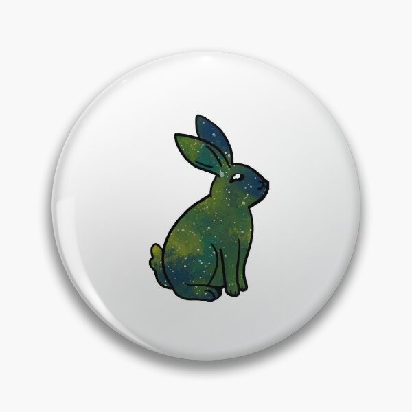 Item preview, Green Galaxy Bunny designed and sold by Samantha Ackerman.