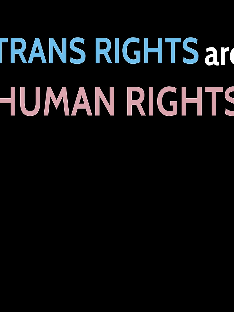 Thumbnail 3 of 3, Scarf, Trans Rights Are Human Rights designed and sold by DeanBanbaster.