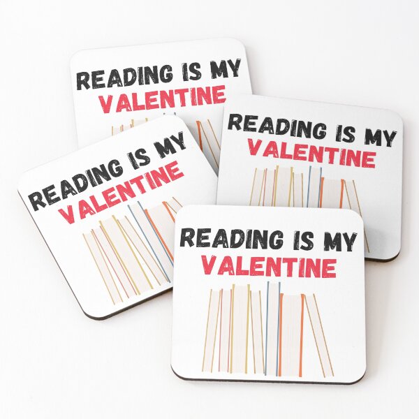 Item preview, reading is my valentine  designed and sold by Sinovius.