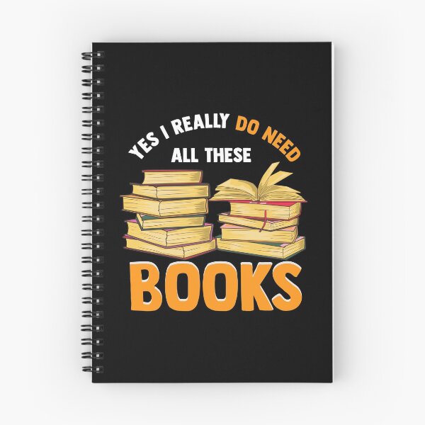 Item preview, Yes I Really Do Need All These Books Bookworm Pun designed and sold by perfectpresents.