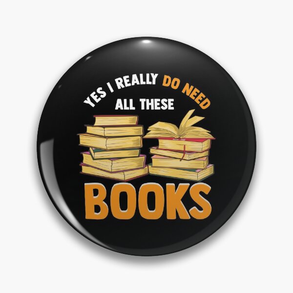 Item preview, Yes I Really Do Need All These Books Bookworm Pun designed and sold by perfectpresents.