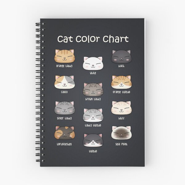 Item preview, Cats Color Chart designed and sold by Takeda-art.