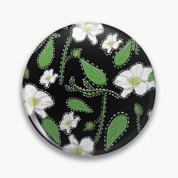 Item preview, Japanese Anemone (Black)  designed and sold by DukaDevi.