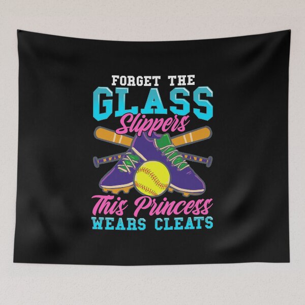 Item preview, Forget Glass Slippers This Princess Wears Cleats designed and sold by perfectpresents.