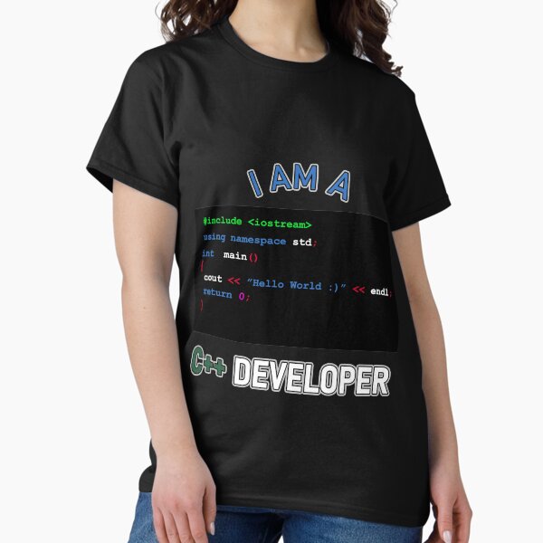 Item preview, I AM A C++ GAME DEVELOPER designed and sold by GAMEDEVELOPERS.