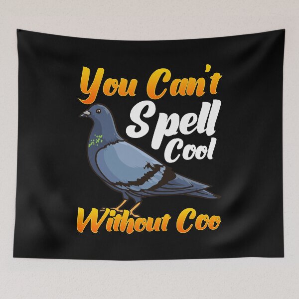Item preview, You Can't Spell Cool Without Coo Funny Pigeon Pun designed and sold by perfectpresents.