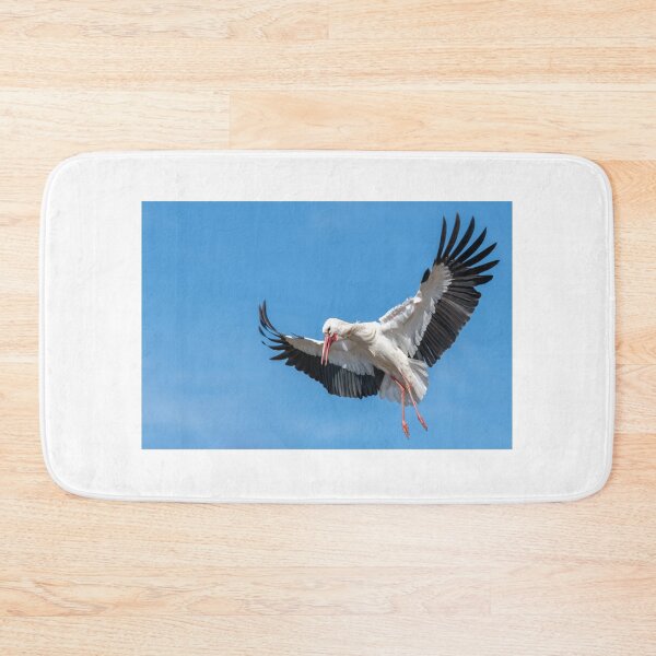 Item preview, The white stork on the approach designed and sold by Ingo Gerlach.
