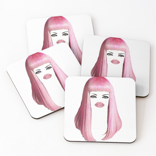 Item preview, Barbz pink wig  designed and sold by ccst0ne.