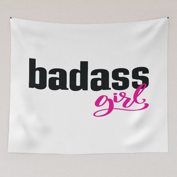 Item preview, Badass Girl designed and sold by ProjectX23.