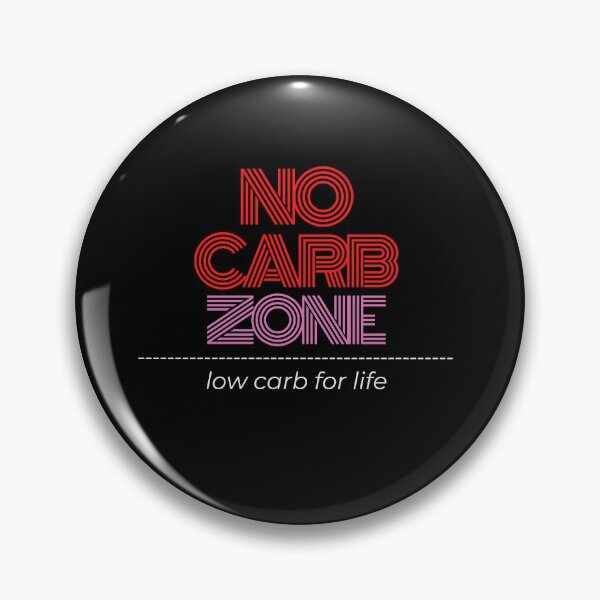 Item preview, NO CARB ZONE (red/pink) designed and sold by Le Plus Three.