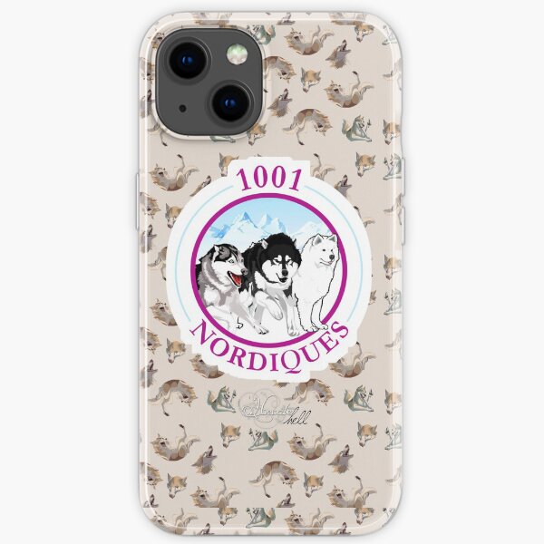 Mosaïque Haxo avec logo Coque souple iPhone