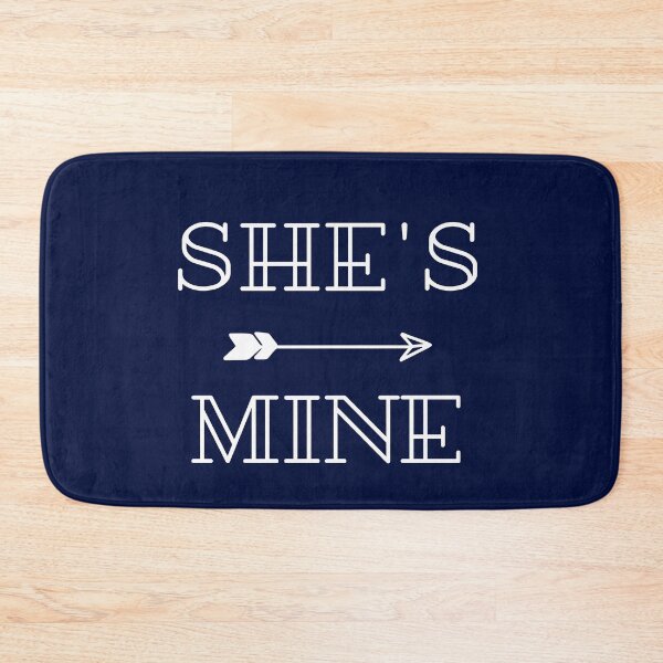 Item preview, She's mine, matching with he's mine couple designed and sold by trialsanderrors.