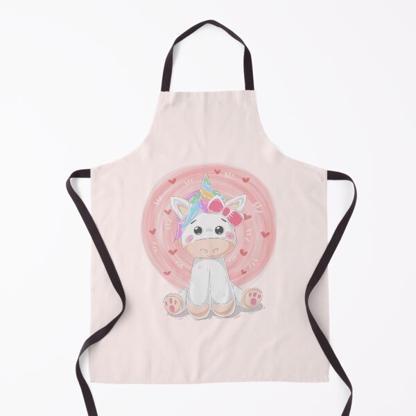 Item preview, Kids Mask Cute Watercolor Unicorn designed and sold by della95.