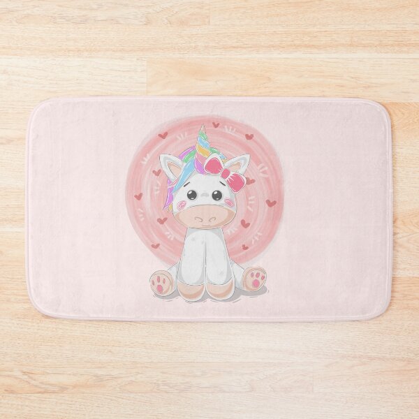 Item preview, Kids Mask Cute Watercolor Unicorn designed and sold by della95.