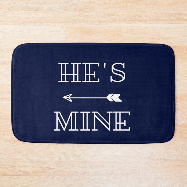 Item preview, He's mine, matching with she's mine couple designed and sold by trialsanderrors.