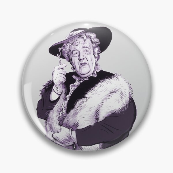 Item preview, Margaret Rutherford - An illustration by Paul Cemmick designed and sold by TIGERDAVER.