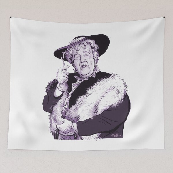 Item preview, Margaret Rutherford - An illustration by Paul Cemmick designed and sold by TIGERDAVER.