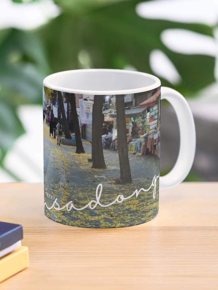 Seoul Coffee Mug South Korea Skyline City Tea Cup Souvenir