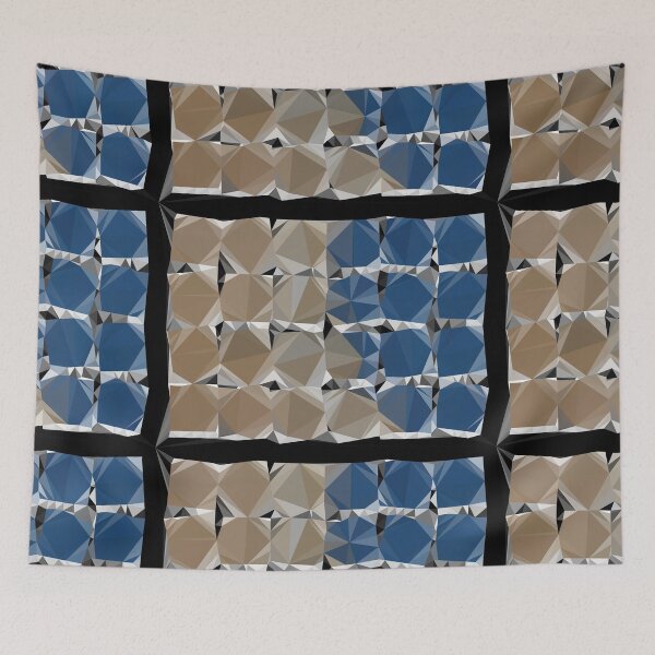 Item preview, Triangular mosaic swimming pool in the style of David Hockney designed and sold by mister-john.