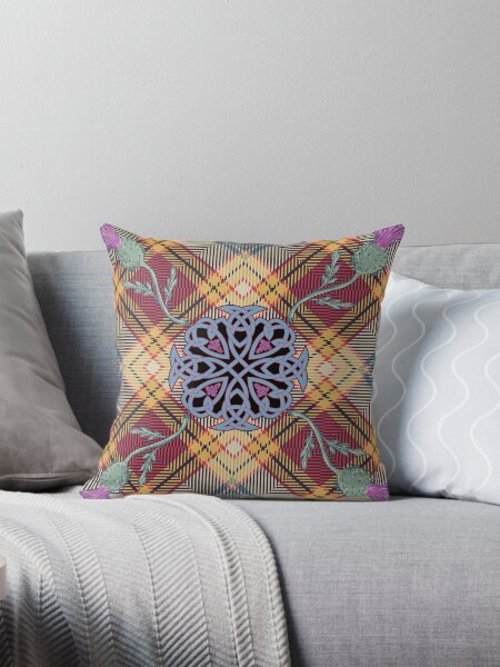 Item preview, Scottish Thistle Tartan designed and sold by Rumrabbit82.