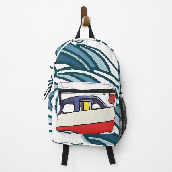 Item preview, boat on big wave designed and sold by MARIYA H.