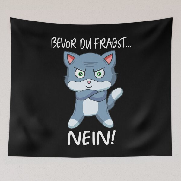 Item preview, Before You Ask No Cute Cat Cat Lover designed and sold by besTmanuFacture.