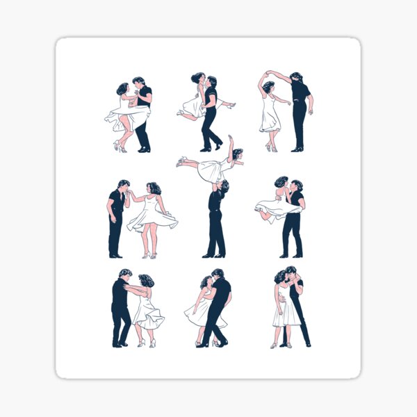 Dirty dancing Sticker
