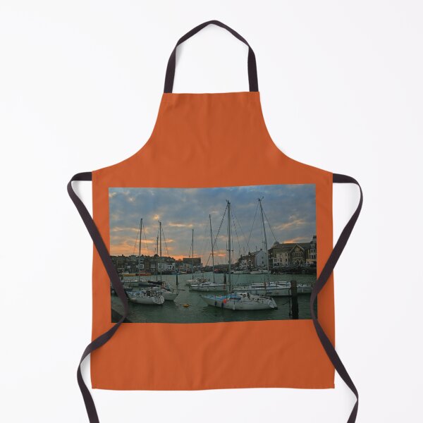 Item preview, Weymouth Harbour at Dusk designed and sold by RedHillDigital.