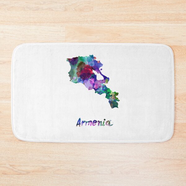 Item preview, Armenia watercolor map designed and sold by paulrommer.