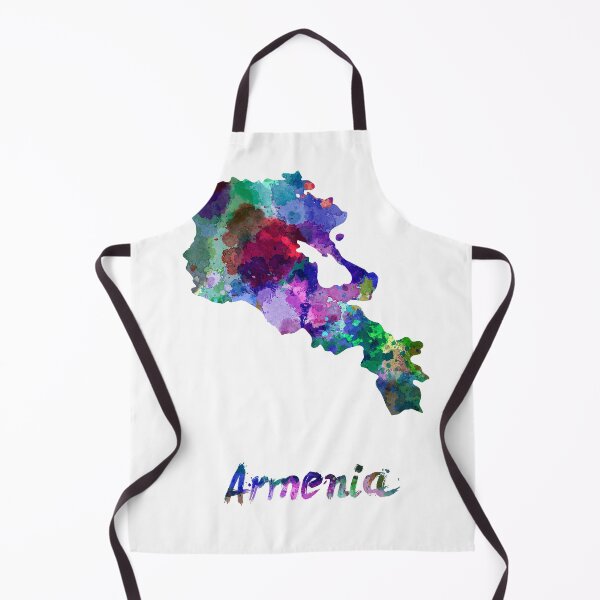 Item preview, Armenia watercolor map designed and sold by paulrommer.