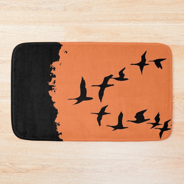 Item preview, BIRDS ON ORANGE SKY designed and sold by azified.