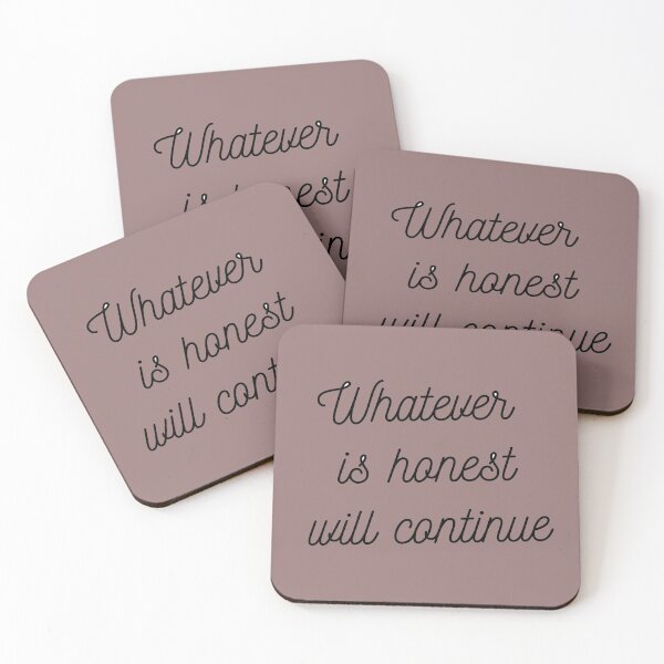 Item preview, Whatever is honest will continue designed and sold by LumeLush.