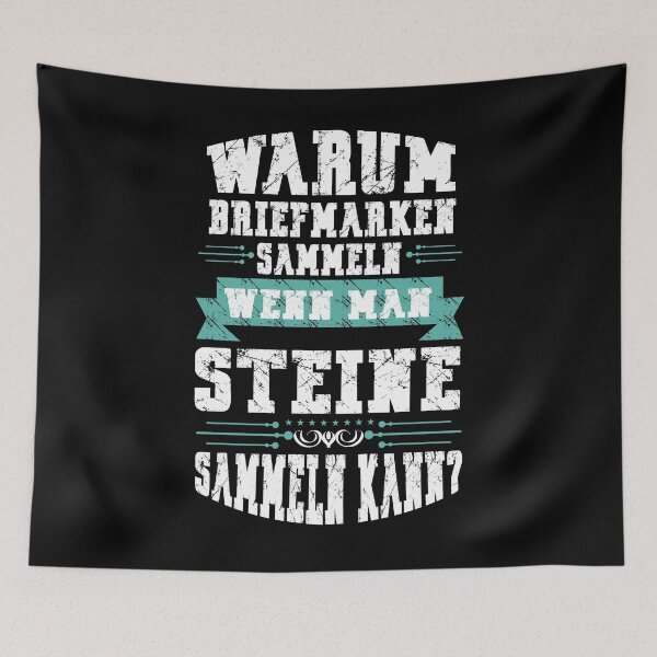 Artikelvorschau, Steinsammler Steinessammler Steine sammeln Spruch entworfen und verkauft von besTmanuFacture.
