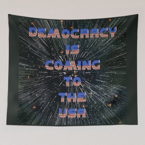 Item preview, Democracy is coming - A Hell Songbook Edition designed and sold by Hell-Prints.