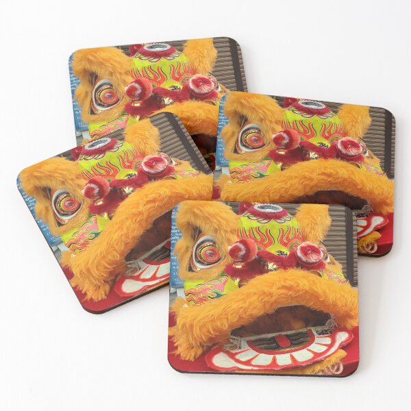 Item preview, Colorful Chinese Dragon masks on a festival 1 designed and sold by kall3bu.