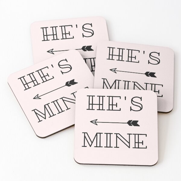 Item preview, He's mine, matching with she's mine couple (black edition) designed and sold by trialsanderrors.