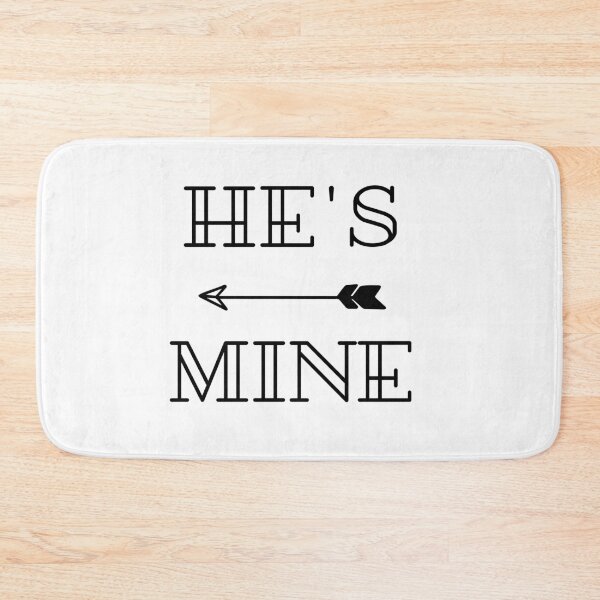 Item preview, He's mine, matching with she's mine couple (black edition) designed and sold by trialsanderrors.
