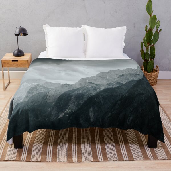 Item preview, Foggy mountain peaks designed and sold by Melissa Peltenburg.