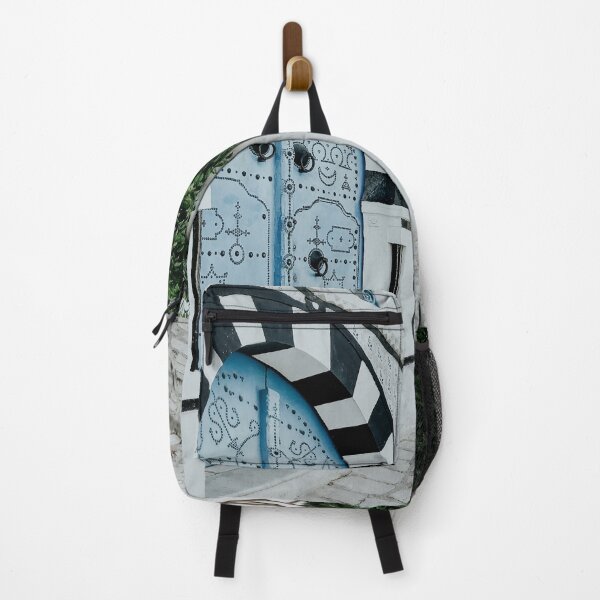 Item preview, Blue Arabic door designed and sold by Melissa Peltenburg.