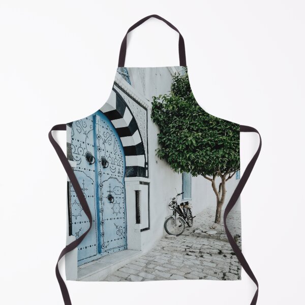 Item preview, Blue Arabic door designed and sold by Melissa Peltenburg.