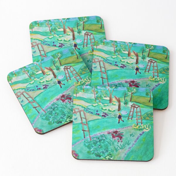 Item preview, Garden scene designed and sold by MartaTerkiewicz.