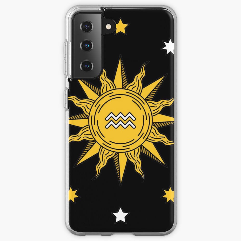 Aquarius Sun Case & Skin for Samsung Galaxy