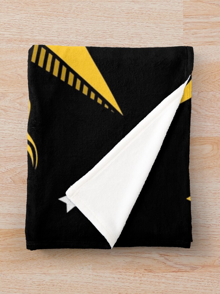 Alternate view of Aquarius Sun Throw Blanket