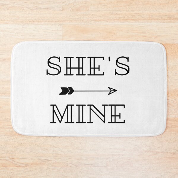 Item preview, She's mine, matching with he's mine couple (black edition) designed and sold by trialsanderrors.